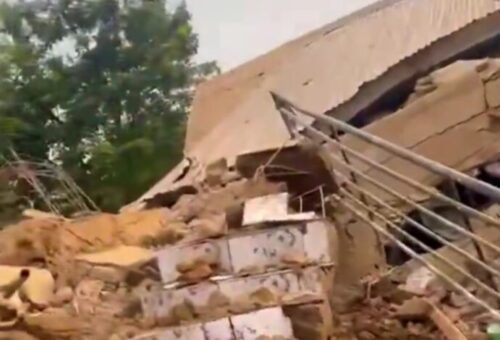Three killed, four injured as shopping complex collapses in Osun