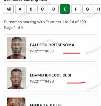 INEC Under Fire Over Alleged AI-Generated Faces, Duplicate Voter Records
