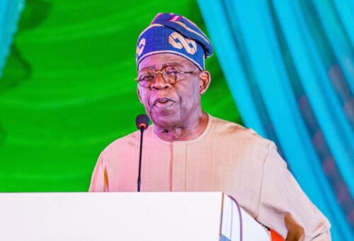 Tinubu, Remi Arrive At Inauguration Of 2027 APC Presidential Campaign Council
