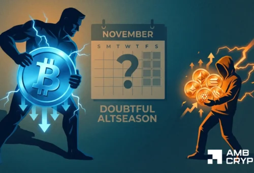 ‘Altcoin speculation has slowed down’ – Can November break Bitcoin’s 60% grip?