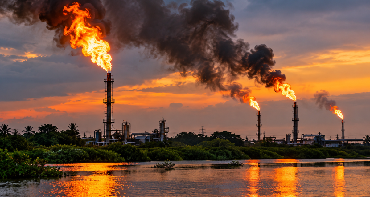 Nigeria renews 2030 gas flaring pledge despite enforcement, methane monitoring gaps