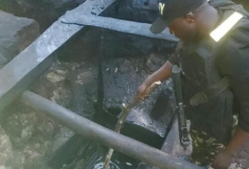 Navy Uncovers Another Set of Reservoirs Containing 25,000 Litres of Stolen Crude Oil – THISDAYLIVE