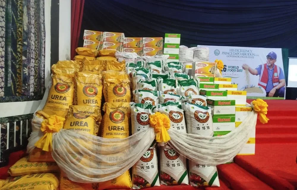 World Food Day: Ogun, SAPZ Support 10,000 Rice, Cassava Farmers