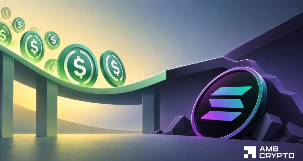 Solana stablecoin holders hit 14M as SOL falls 13% – Can adoption drive SOL?