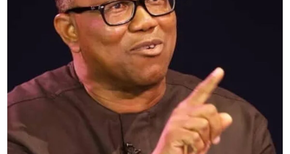 Peter Obi questions why Nigeria did not declare public holiday on World Poverty Day