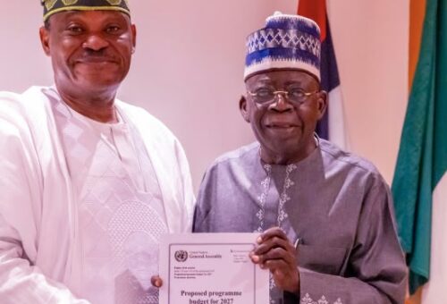 Tinubu Receives UN’s bn Proposed 2027 Budget From Jimoh Ibrahim  – THISDAYLIVE