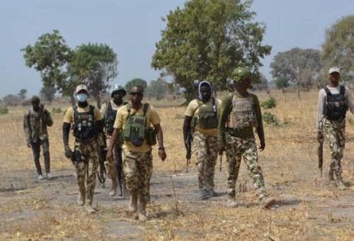 Troops overrun Lakurawa terrorist enclave in Sokoto, recover weapons, motorcycles