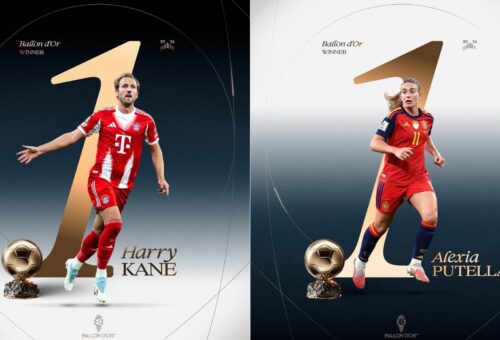 Kane, Putellas crowned world’s best footballers in London